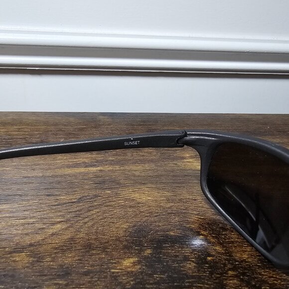 YR UNISEX SUNSET TR231802 POLARIZED SUNGLASSES MATTE GUNMETAL + SMOKE jegko (30 - Picture 5 of 7